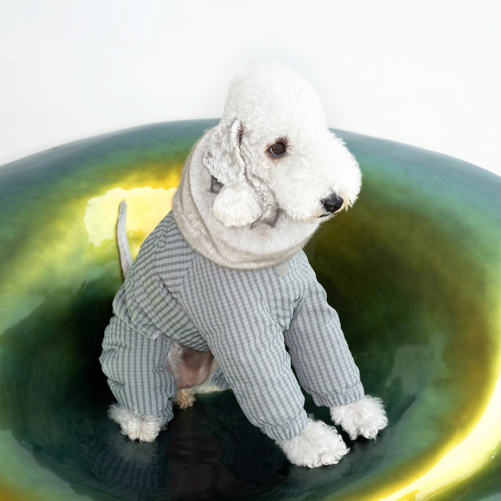 WinterCore Four-Leg Dog Jacket – Grey, White or Navy