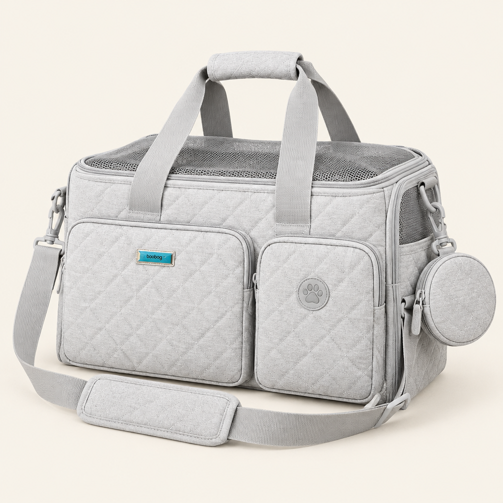 Iridescent Pet Carrier Bag – Lightweight Crossbody Dog and Cat Carrier for Small Pets, 5 Colour Styles