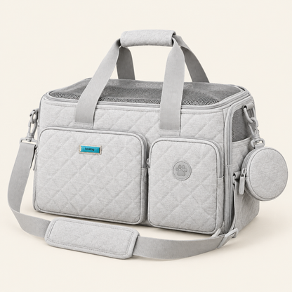 Iridescent Pet Carrier Bag – Lightweight Crossbody Dog and Cat Carrier for Small Pets, 5 Colour Styles