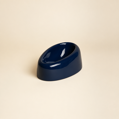 Navy bowl studio image