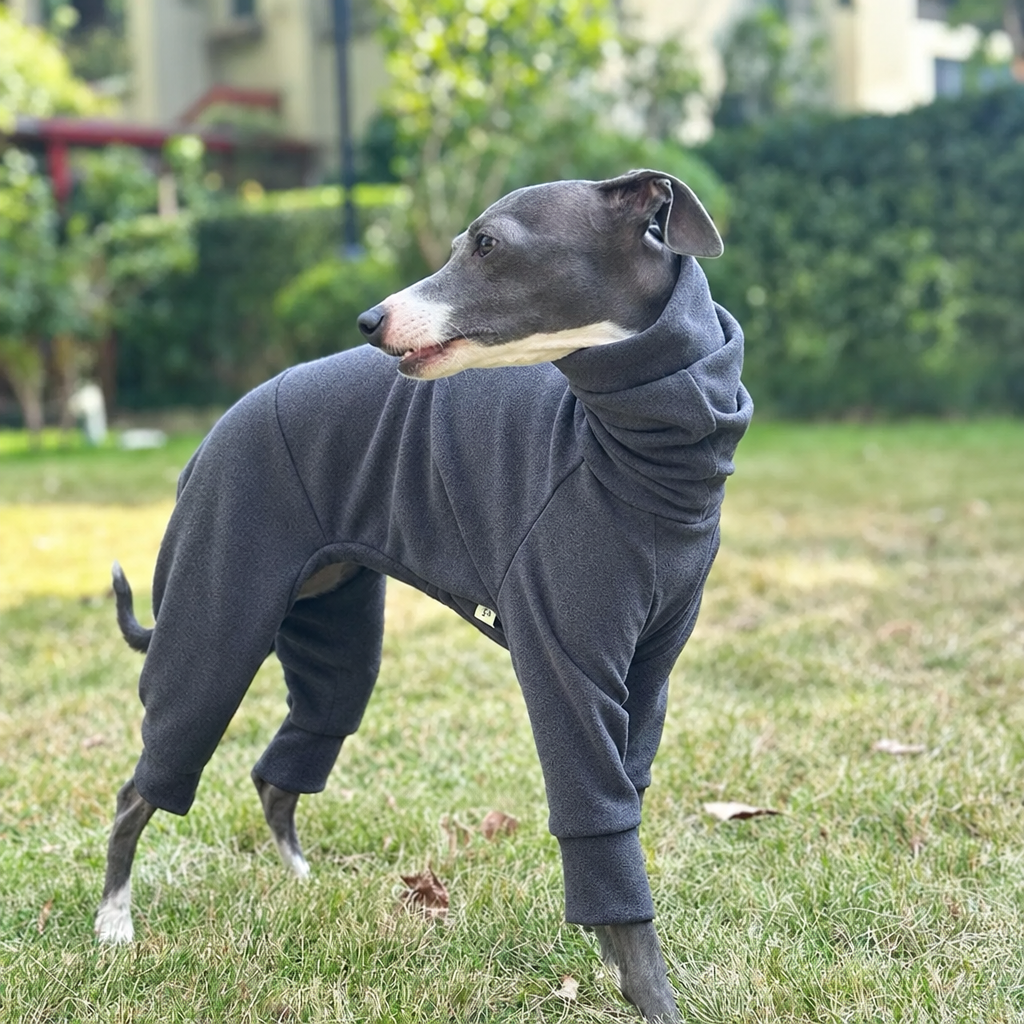 Thermal Stretch Dog Onesie for Italian Greyhounds and Whippets – Warm Four-Leg Base Layer, 10 Sizes, 3–25 kg