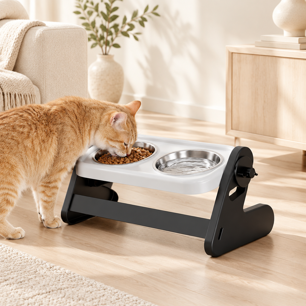 Grey feeder lifestyle image
