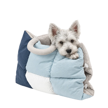 Quilted Dog Travel Mat & 2-in-1 Carry Bag