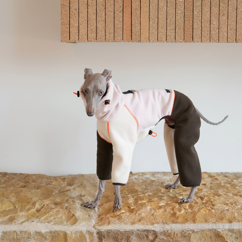Polaris Colour-Block Four-Leg Dog Jumpsuit