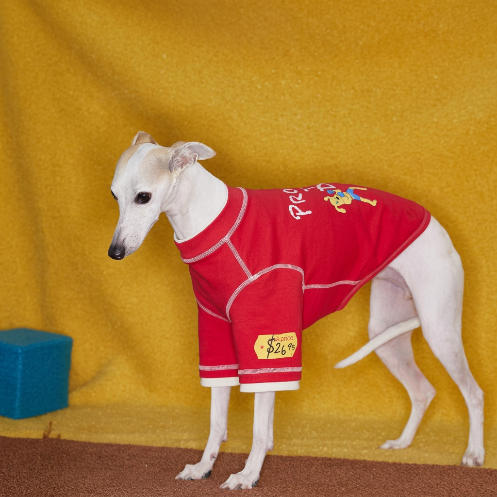 Boxing Embroidered Tee for Dogs