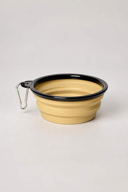 Folding Travel Dog Bowl 350ml – Lightweight Pocket Water Bowl