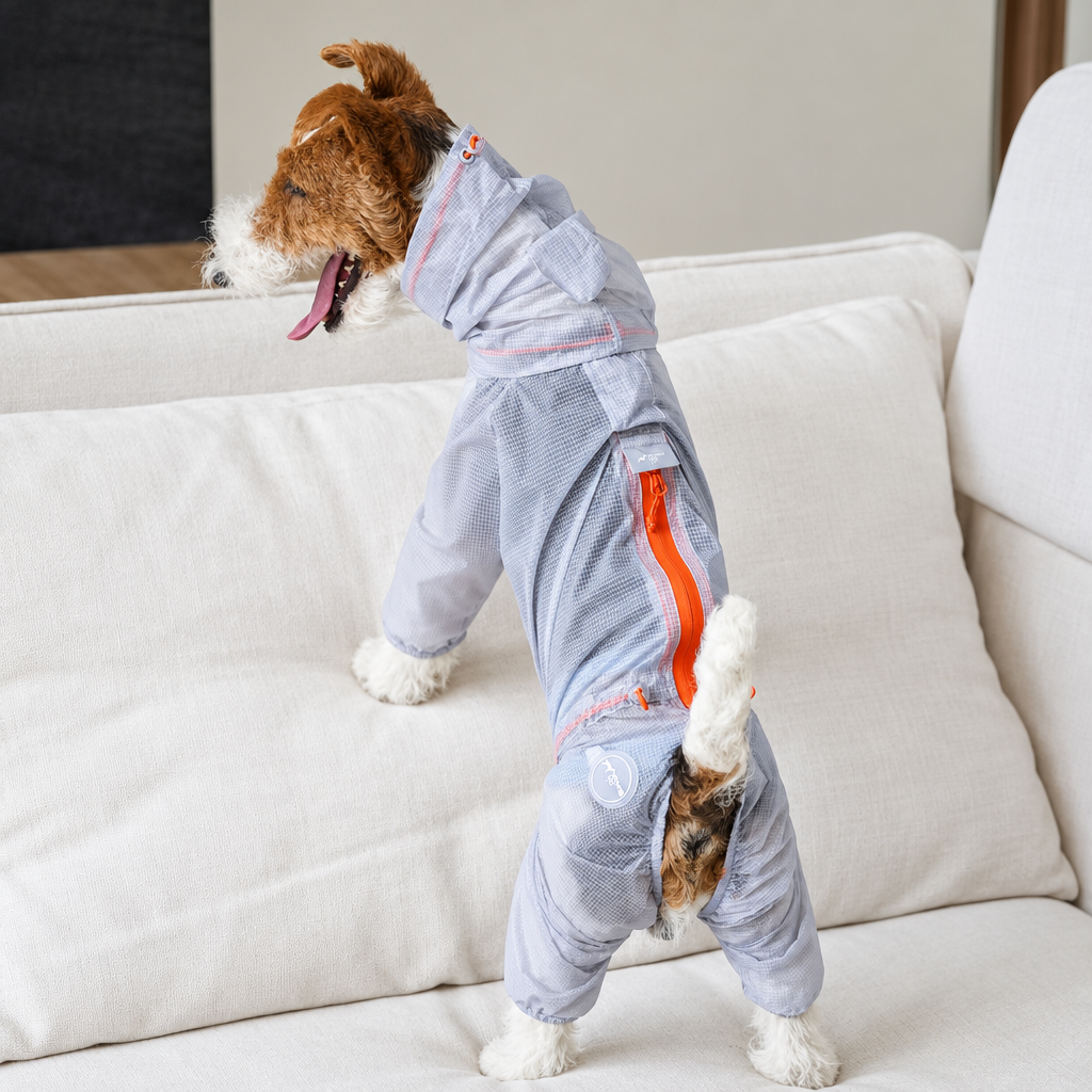 LightShield lilac rear zipper