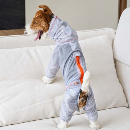 LightShield lilac rear zipper