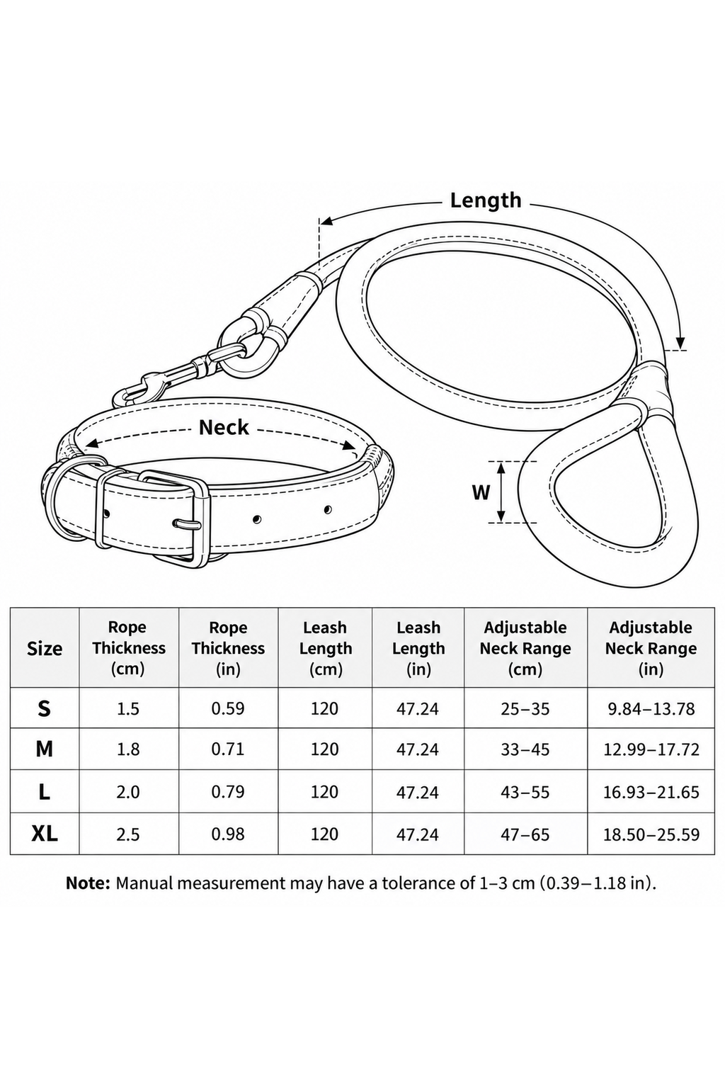 PU leather dog collar and lead set – view 9
