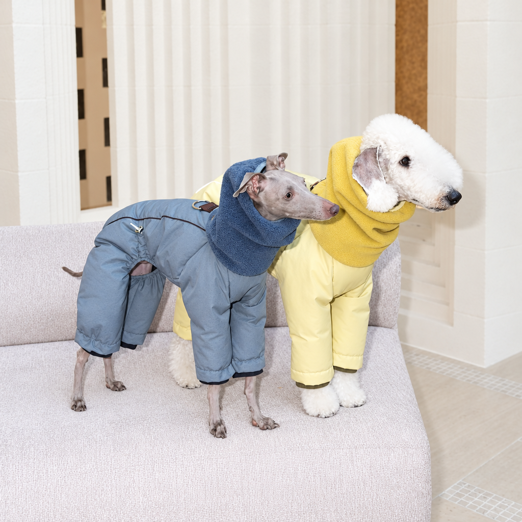 Après 90 Puffer Snowsuit for Dogs