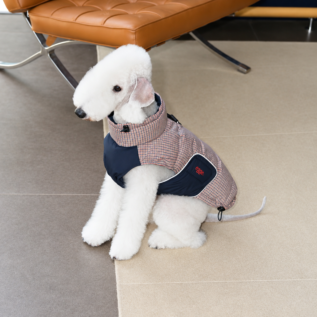 Woodland 90% White Duck Down Puffer Vest for Dogs