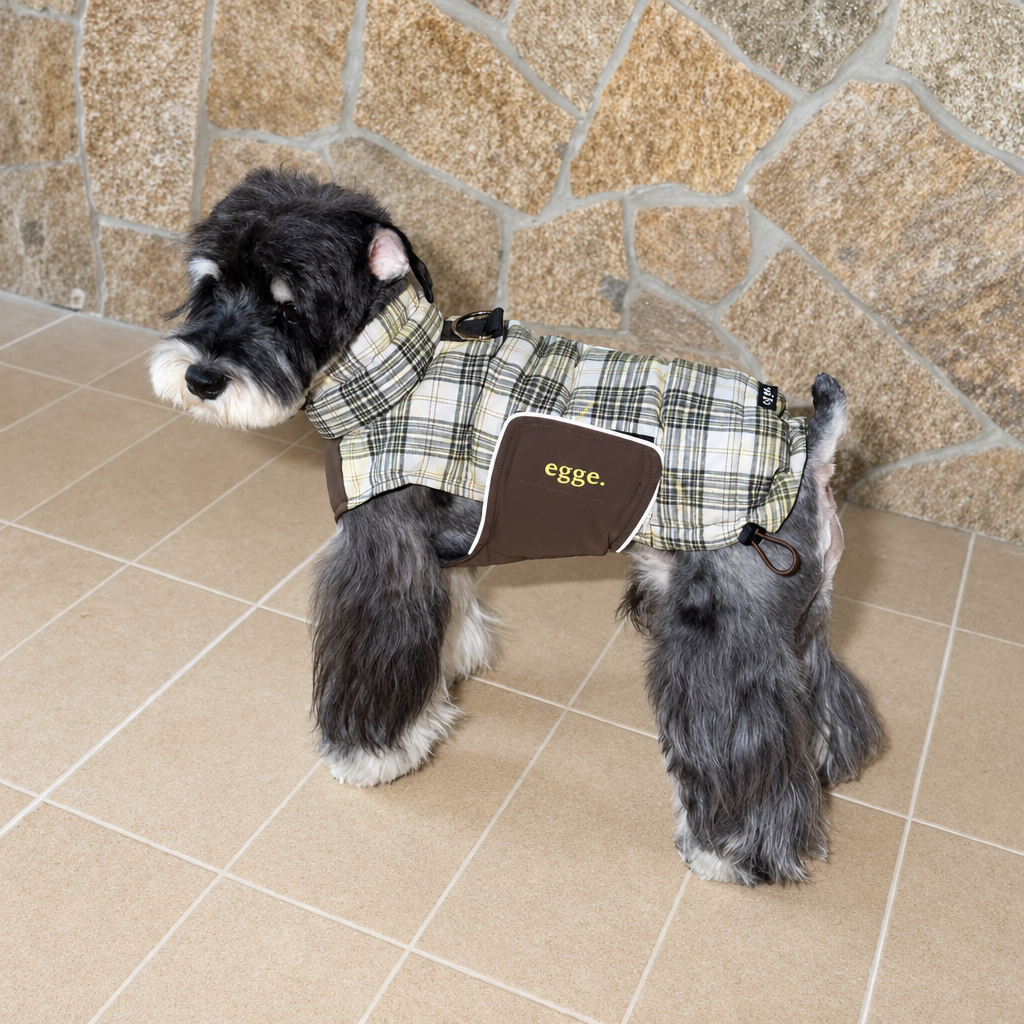 Woodland 90% White Duck Down Puffer Vest for Dogs