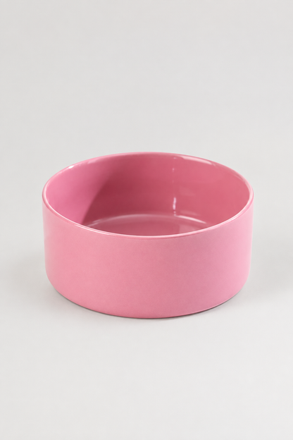 Pink plain bowl
