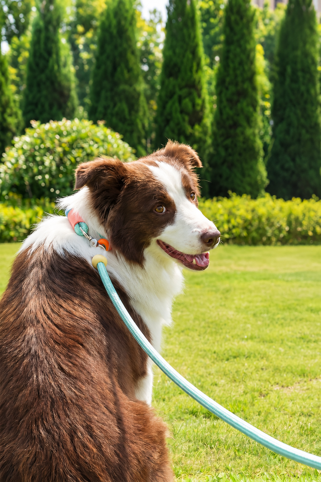 Padded nylon slip lead – view 2