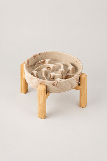 Small bowl with low stand