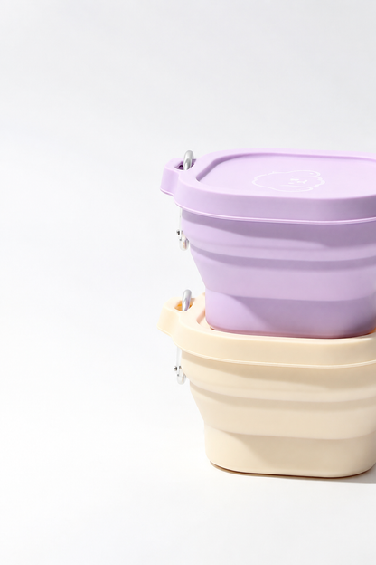 Collapsible dog bowl with lid – view 7