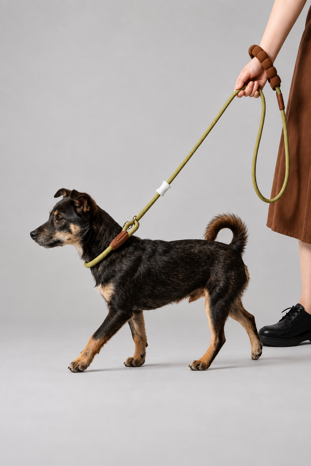 Wide nylon slip lead – view 4
